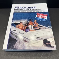 Clymer Mercruiser Stern Drive Shop Manual 1995-1997 Alpha & Bravo models