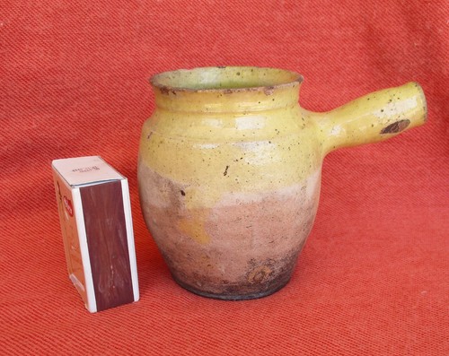 Ancien pot graisse terre - ancien,