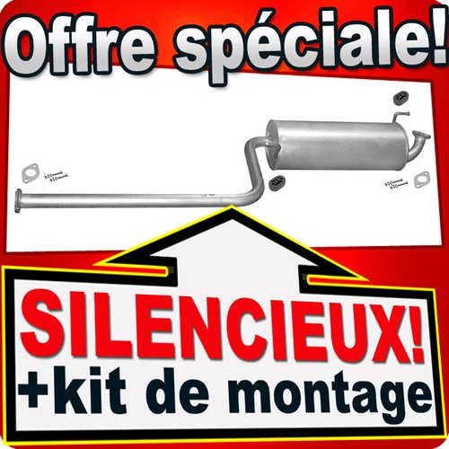 Silencieux intermédiaire pour - silencieux,