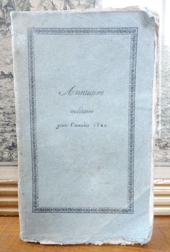 Annuaire état militaire - annuaire, de