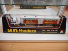 Shinsei H.0. Haulers GMC VAN Tandem "RMF" in White in Box