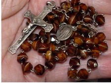 ancien grand chapelet perles