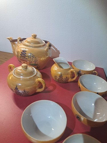 Service thé porcelaine - à,