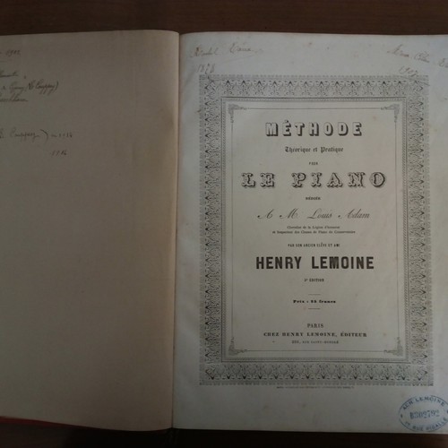 Livre musique ancien methode - livre, ancien,