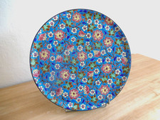 PLAT EMAUX LONGWY ANCIEN diam : 35 cm .