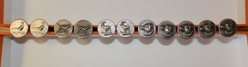 Lot boutons de venerie - de,