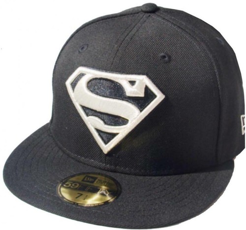 New era superman noir argent - new,