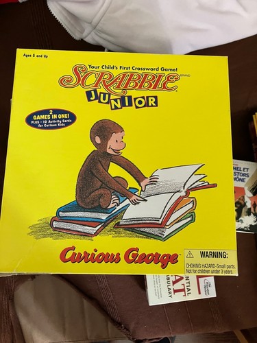 Curious george scrabble junior - curious,