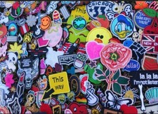 200 MIXED IRON on and SEW on patches. Huge patch lot ships USA free! Appliques