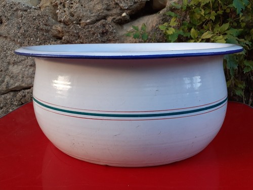 Bassine émaillée bain - bassine, de
