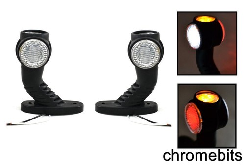Pair 24v led rubber - led, side