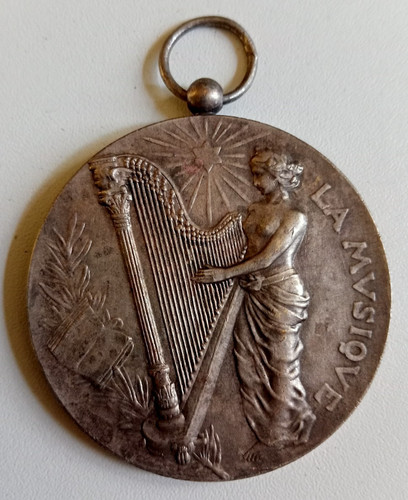 Medaille bronze femme - medaille,