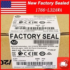 NEW Sealed AB 1766-L32AWA MicroLogix 1400 32 Point Controller AB