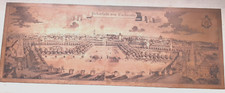 Plaque cuivre gravée palais