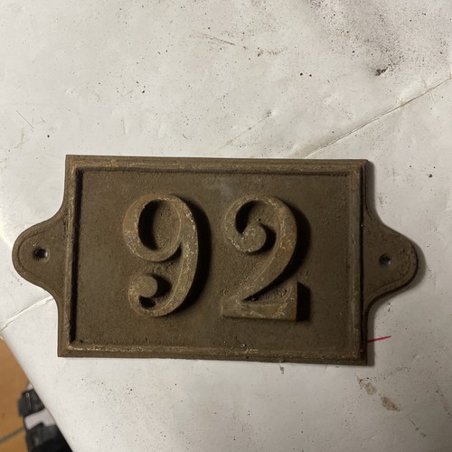 Ancienne plaque rue - ancienne,