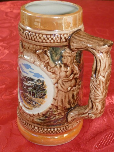 Ancienne chope bière verre - ancienne, à