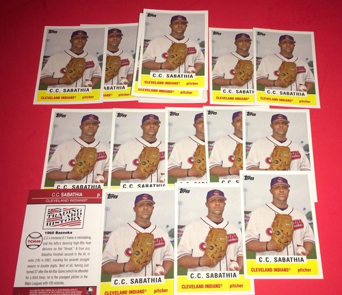 Sabathia 2008 topps - sabathia,