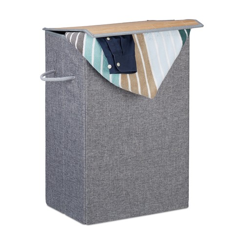 Panier linge pliable léger - linge,