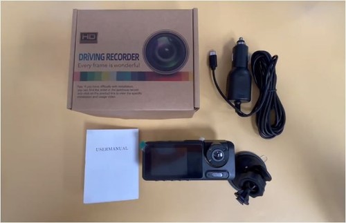 Dashcam voiture avec double - voiture,