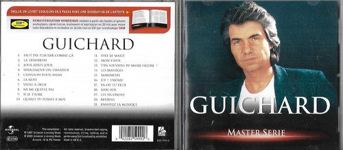Titres daniel guichard - cd,