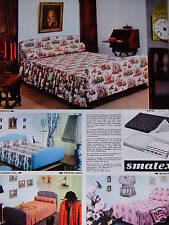 1967 ADVERTISING SMATEX FRAME MATTRESS SET - ADVERTISING