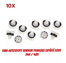 10x Clips Fixation Porte
