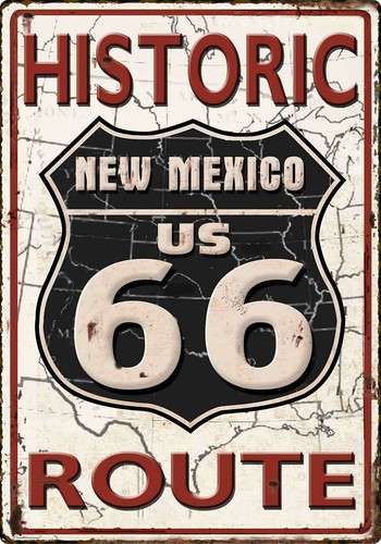 Plaque route historic - 66,