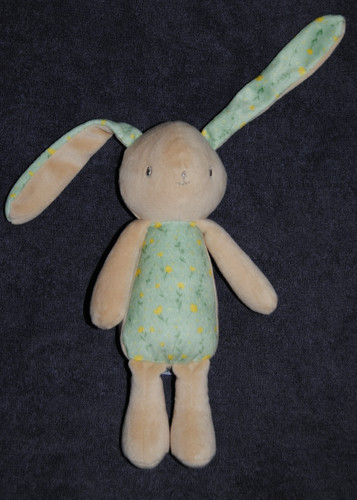 Doudou lapin klorane vert - 🍀doudou,
