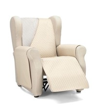 Diamant Housse de canapé 1 Place/Relax - Beige/Linen