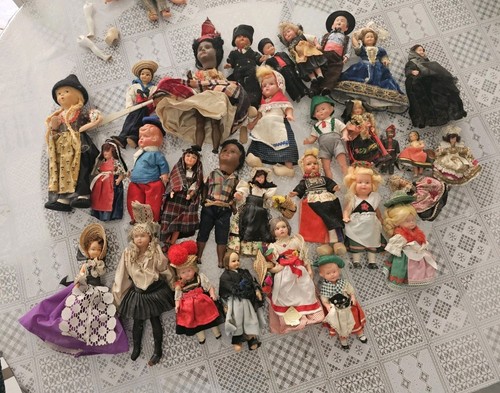 Lot poupée vintage - lot,