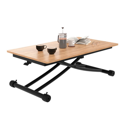 Table basse fixe relevable - , en