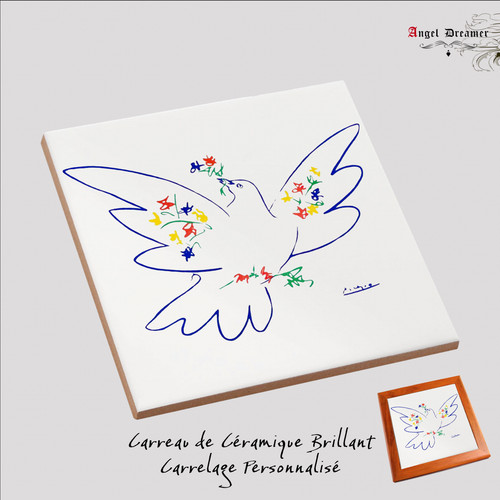 Carrelage imprimé picasso - imprimé,