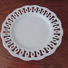 Assiette Blanche Ajourée 24