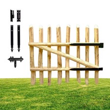 Porte de jardin rustique en