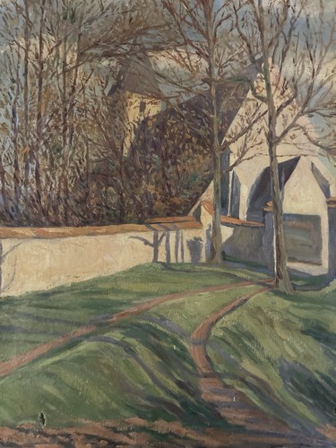 Belle peinture 1940 - 1940, paysage
