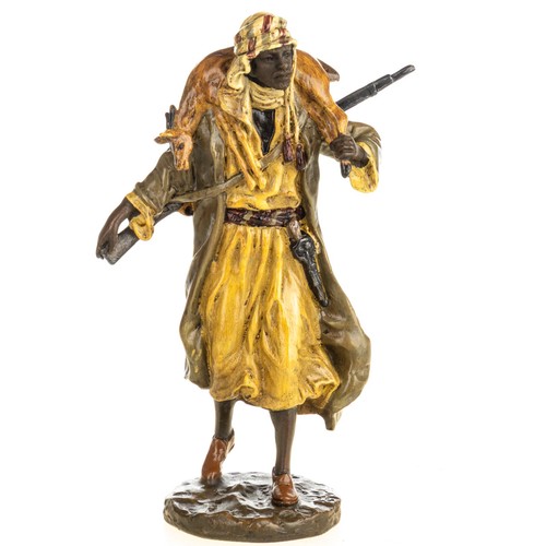 Sculpture chasseur arabe avec - chasseur,