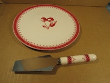 Plat à gâteau et pelle coupe