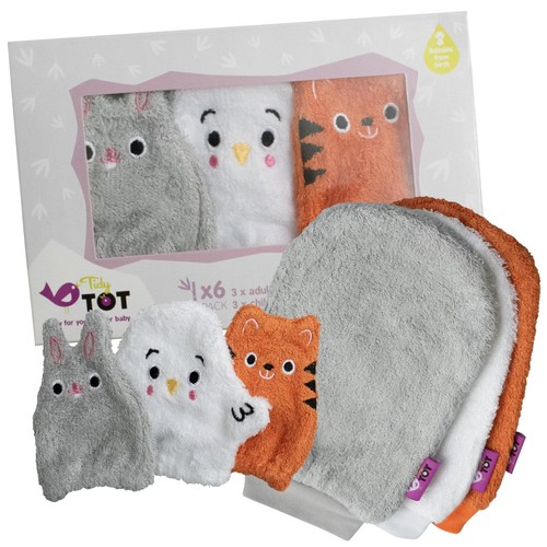 Gants toilette bébé - gants,