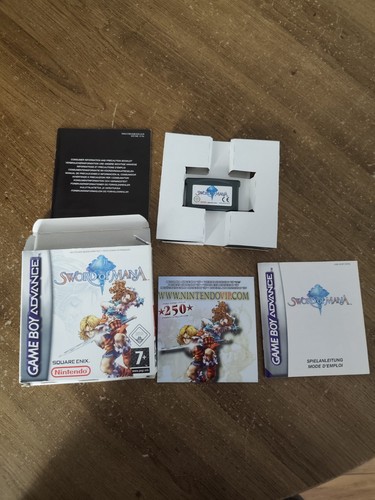 Sword mana gba game boy - of,