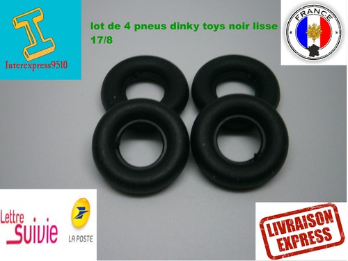 Lot pneus dinky - lot, noir