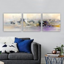 Cadeau de Noël : Triptyque - tableau - Toile décorative (3 pièces)  - neuf