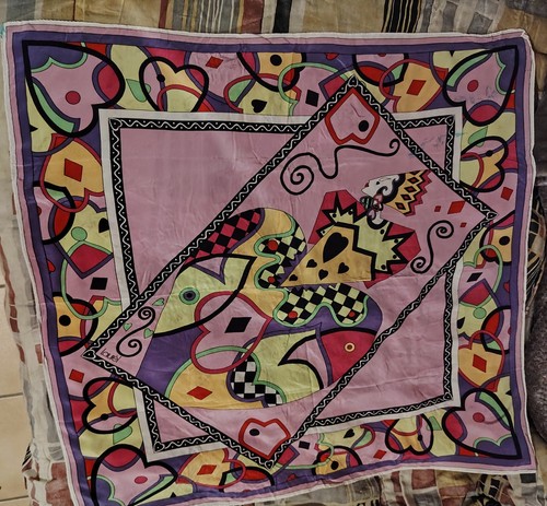 Grand foulard soie - grand, en