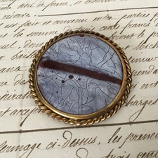 BROCHE Vintage avec Émail