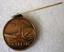 Assos Nat ALPINI Chasseurs Alpins Italie LA SPEZIA Frégate ALPINO  Médaille 1985