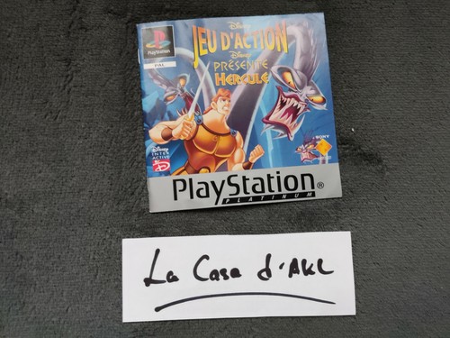 Notice seule playstation - notice, ps1