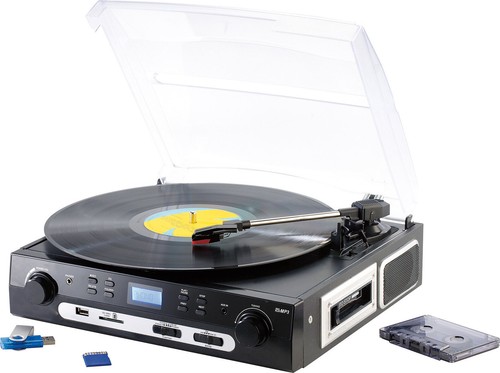 Tourne disque lecteur cassette - tourne-disque,