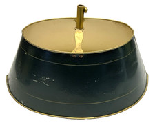 Antique sheet metal lampshade for water bottle lamp