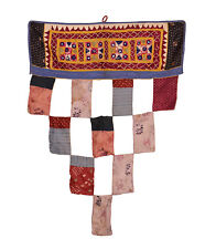 Toran Indien Décor De Porte Antique Boho Vintage Ethnique Brodé Panneau Mural