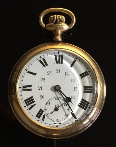 Vintage gold plated - , open
