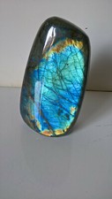 1496g  BLOC A POSER LABRADORITE Madagascar Massage Lithothérapie pierre 